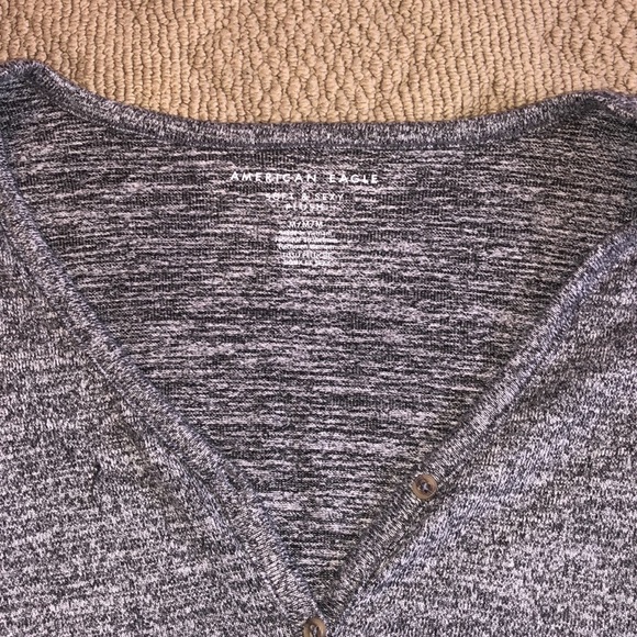 Grey button up top - Picture 2 of 3